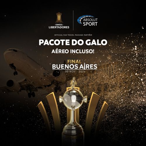 Pacote Oficial CONMEBOL - Torcida do Galo